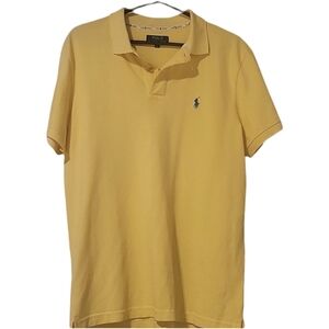 Ralph laurent yellow tee shirt size xl